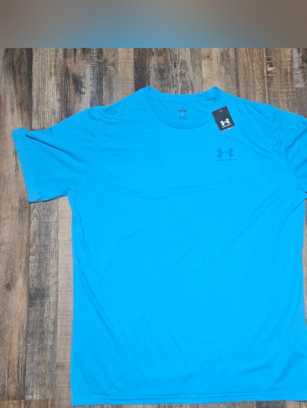 Under Armour Men's Short Sleeve Tee - Bright Blue